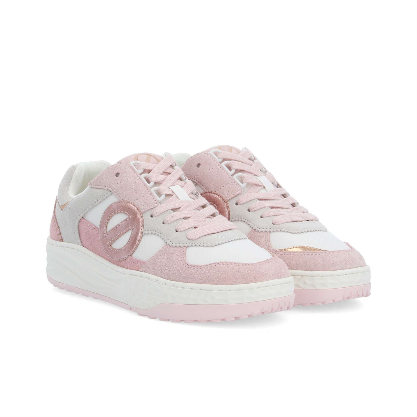 TYLER COURT W - SDE/GRID/NACRE - ROSA/BIANCO SPORCO/ORO